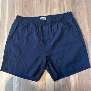 New Open Edit Linen Blend Pull-On Shorts Men Size Large